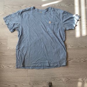 Light blue Carhartt t shirt size large